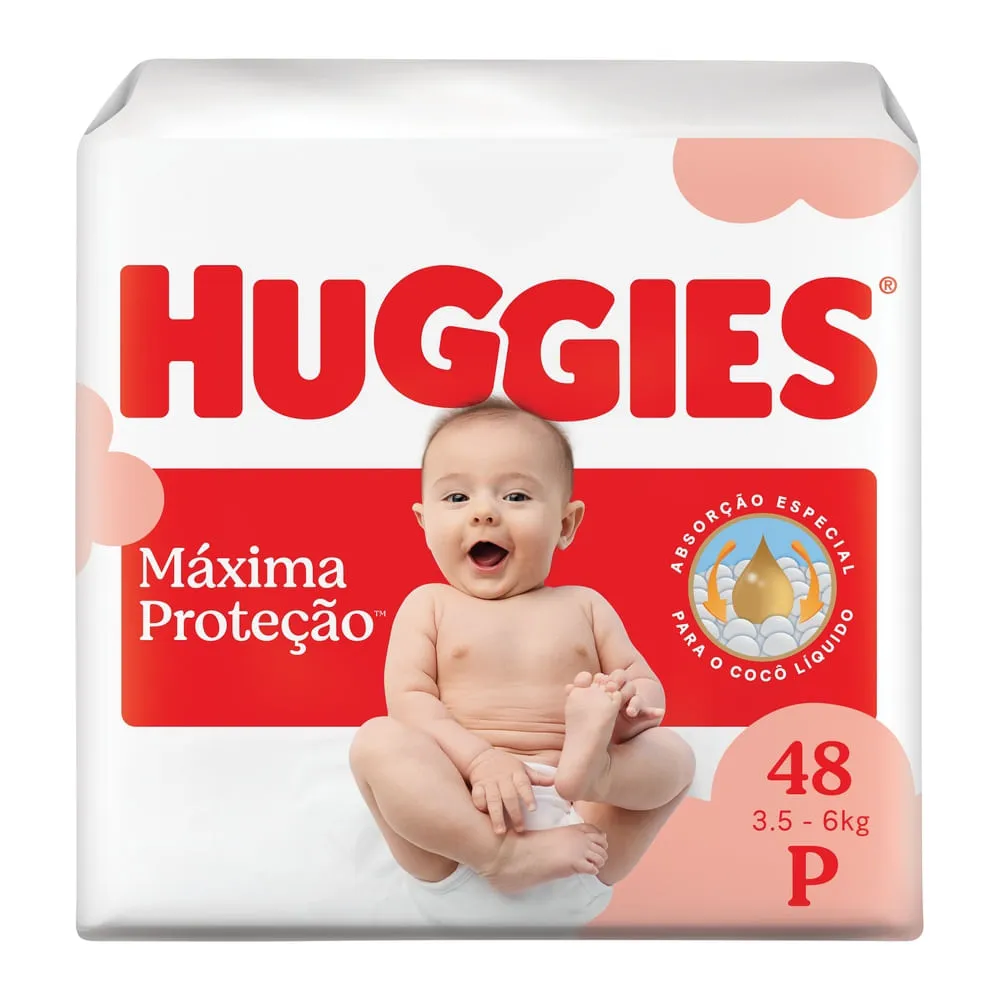 Fralda Huggies Supreme Care P 48 Fraldas