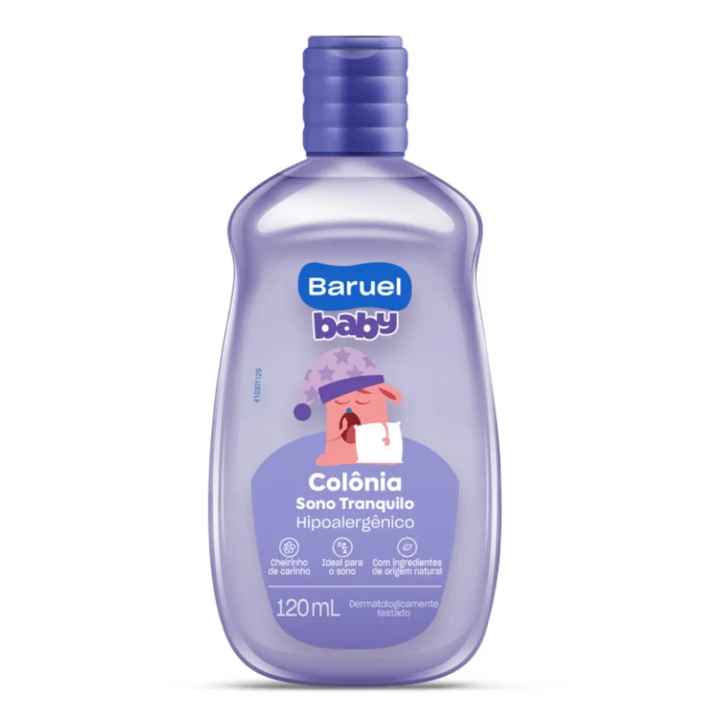 Colônia Baruel 120ml Baby Sono Tranquilo